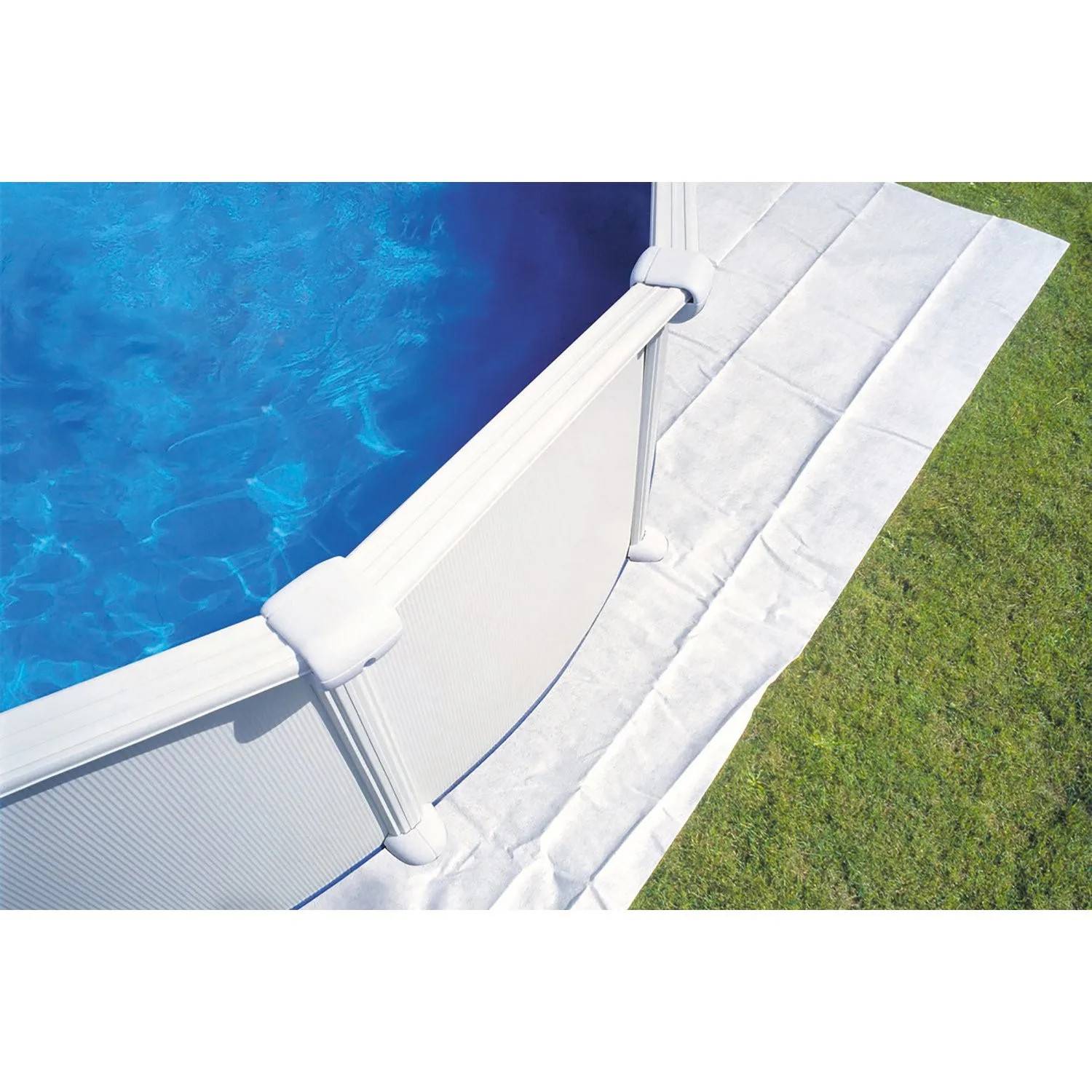 Summer Fun Pool Bundbeskyttelse - Rund 3,60 - 4,60 meter (Standard 1,5 mm).