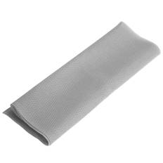 1.4m x 0.5m Fabric Dustproof Protective Cloth Cover Stereo o Speaker Mesh Grill Cloth Gray grå