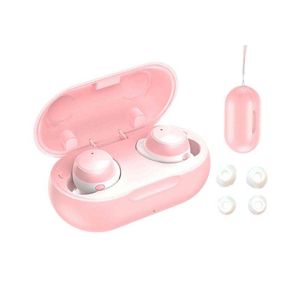 TWS 5.4 Wireless Earbuds with Wireless Charging Case Invisible Earphones