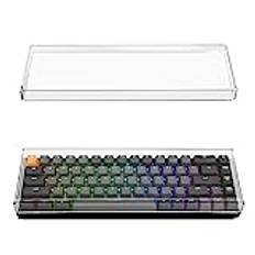Geekria 65 % tangentbordsdammskydd, klart akryltangentbordsskydd för 68 tangenter dator mekaniskt tangentbord, kompatibelt med Keychron K7-tangentbord, Keychron K6, K6 Pro, RK ROYAL KLUDGE RK68
