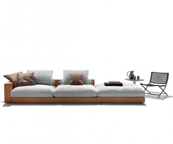 Flexform Hamptons Modulsofa - iroko