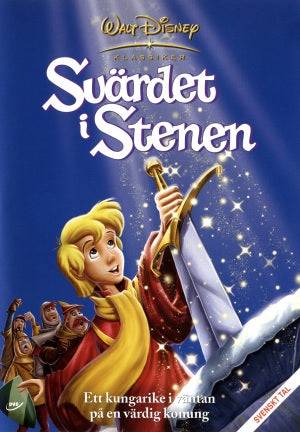 DVD - Disney Klassiker 18: Svärdet i Stenen (Beg)