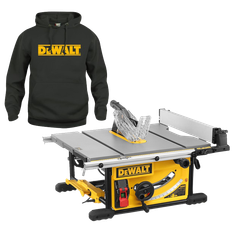 Dewalt DWE7492 Bordscirkelsåg tröja i storlek XL ingår