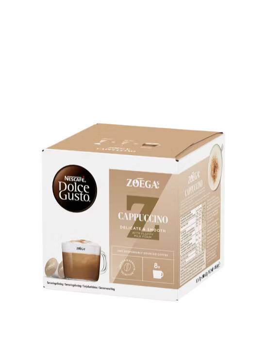 NESCAFÉ Dolce Gusto Cappuccino kaffekapslar 8+8 st