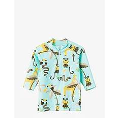 NAME IT Nmmzilo 3/4 Uv Swim Top |Blå |86