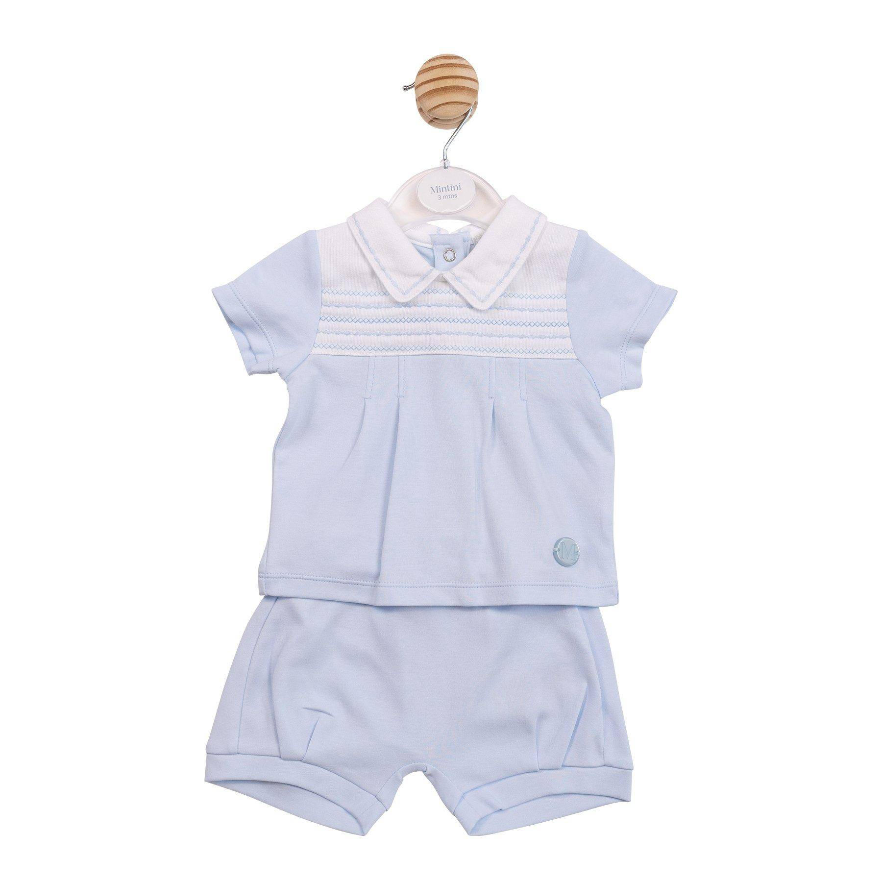 Mintini Baby Baby Top And Bloomers Set