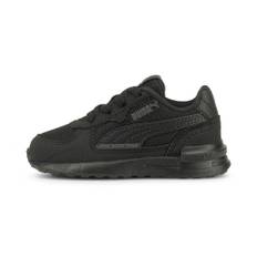 PUMA Graviton AC Babies' Trainers, Shoes, Black/Black/Dark Shadow, 19