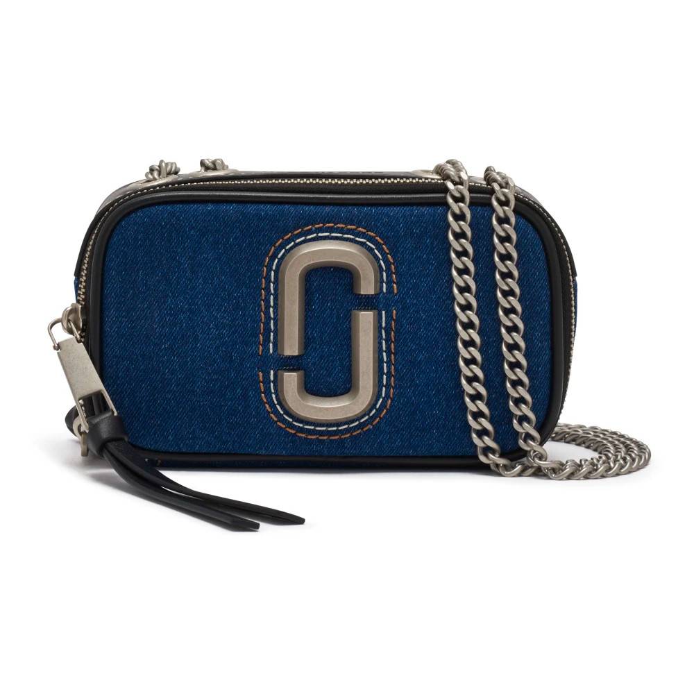 Marc Jacobs - The Denim Chain Snapshot Väskor - Dam - ONE Size - Denim