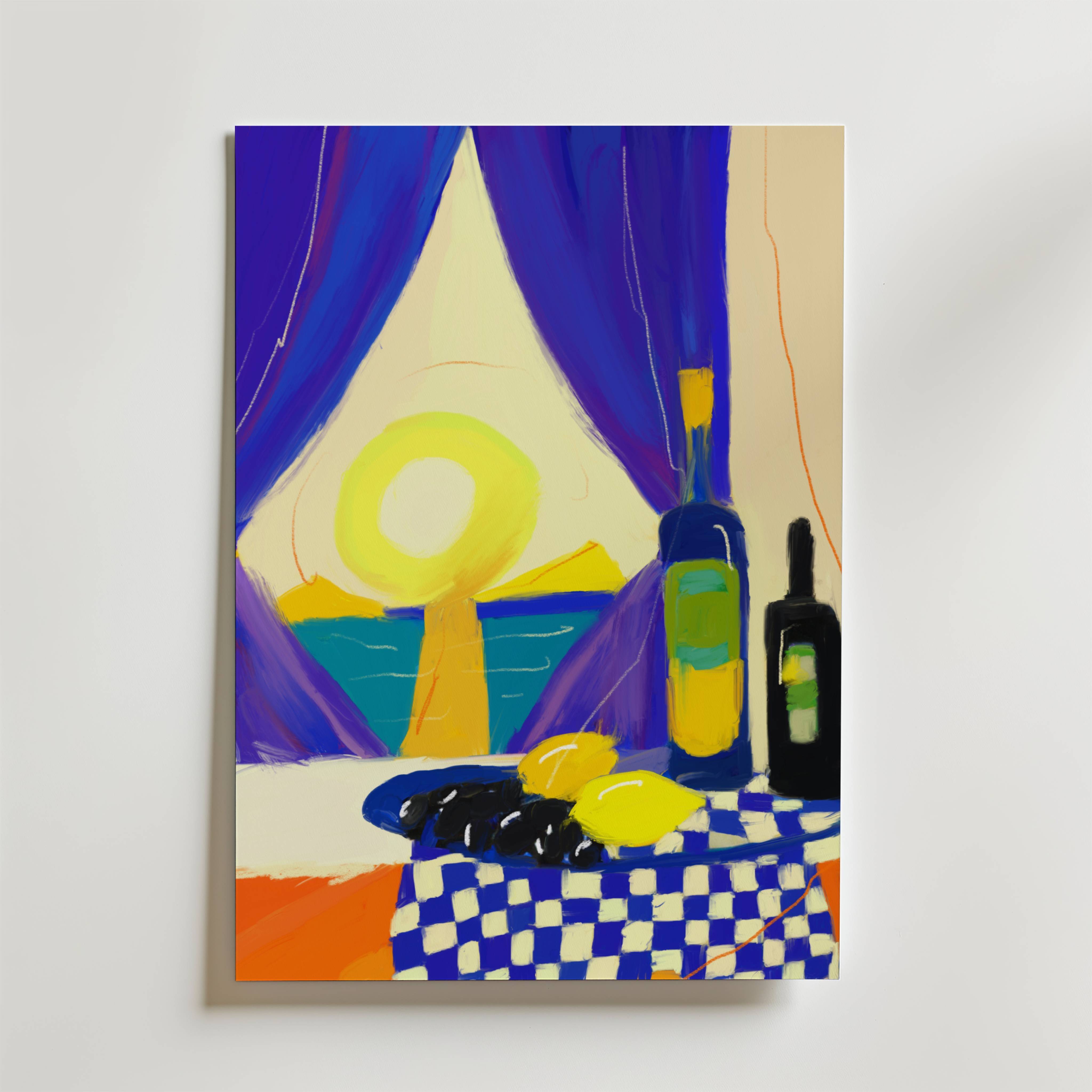 Golden Horizon Poster - Fine Art Poster 50x70 cm