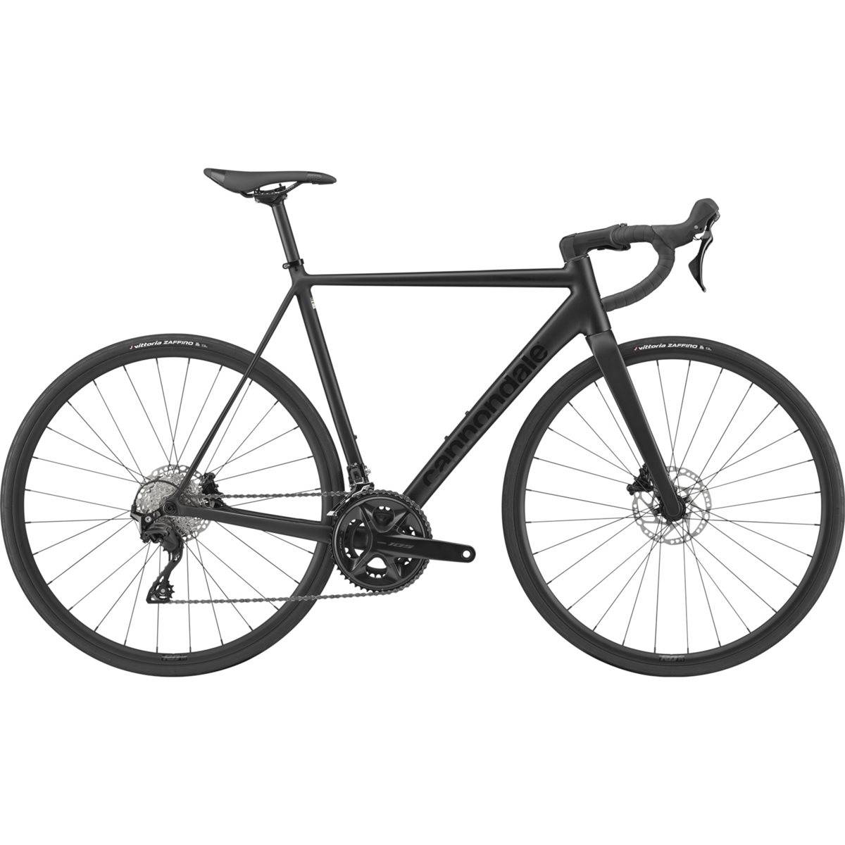 Racercykel allround Cannondale CAAD14 3 Matte Black - Matt Svart (58)