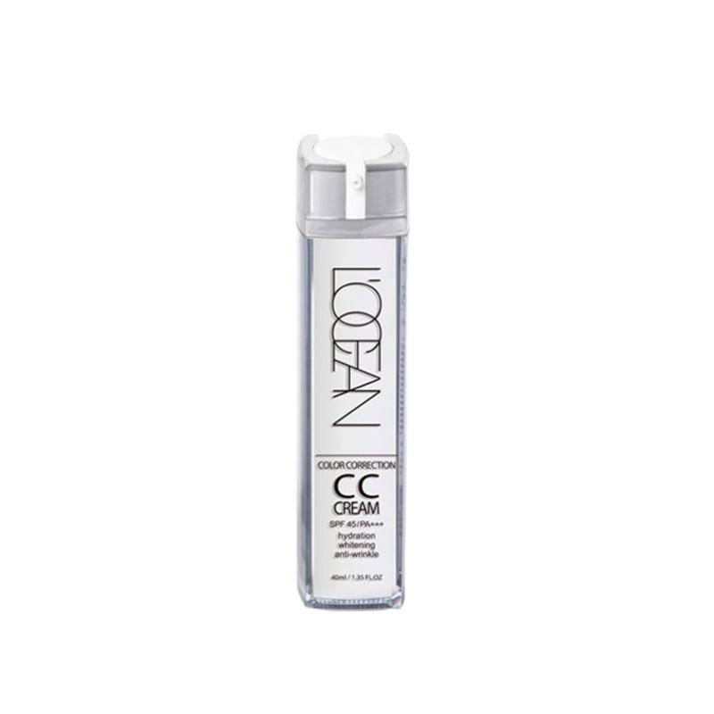 [LOCEAN] Färgkorrigerande CC-kräm 40 ml (SPF45 PA+++) - Professionell Tonbalanserande Uppladdning & UV-Försvarsterapi