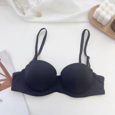 Sömlösa BH:ar för kvinnor Mjuka underkläder Push Up BH Bralette Comfort Invisible BH Sexiga underkläder 38/85AB