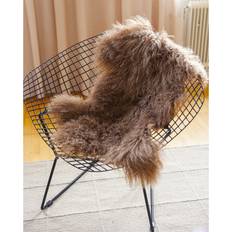 Shansi cognac - fårskinn 55 x 95 cm (55 x 95 cm)