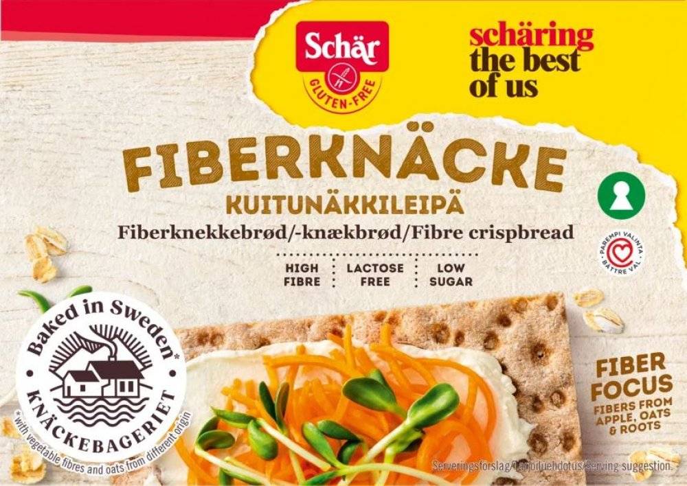 Schär - Fiberknäcke 125 g