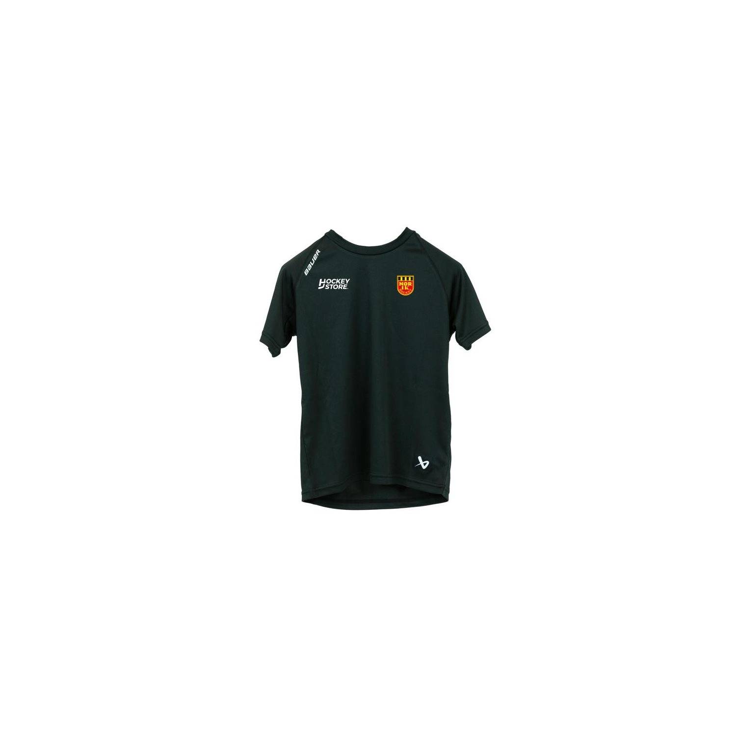 Bauer T-Shirt Team Tech NIK Jr - Svart (XXS)