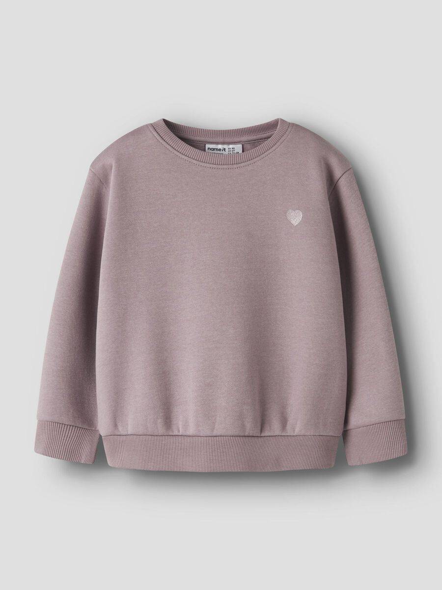 Normal Passform Sweatshirt - Grå - 104
