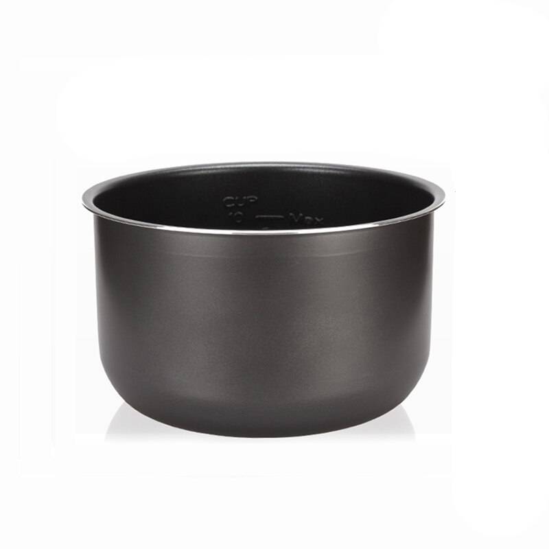 Elektrisk tryckkokare 1.6/3l/4l/5l/6l non-stick pot ris pot inre gall svart svart kristall inre tillbehör spis delar