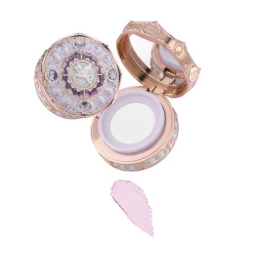 FlowerKnows - Knight Unicorn Cloud Loose Setting Powder-03 Moonlight Violet (Case+Refill) - 8g - 03 Violet Crystal - Pink