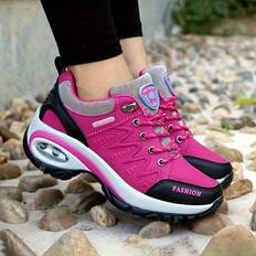 TEMU Women&;s Low Top Hiking Sneakers, Low Top Outdoor Trekking Sports Shoes, Casual Walking & Running Trainers