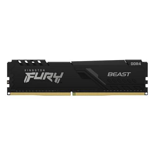 Kingston FURY Beast 32 GB (4 x 8 GB) 3 600 MHz DDR4 CL18 skrivbordsminnesats med 4 KF436C17BBK4/32