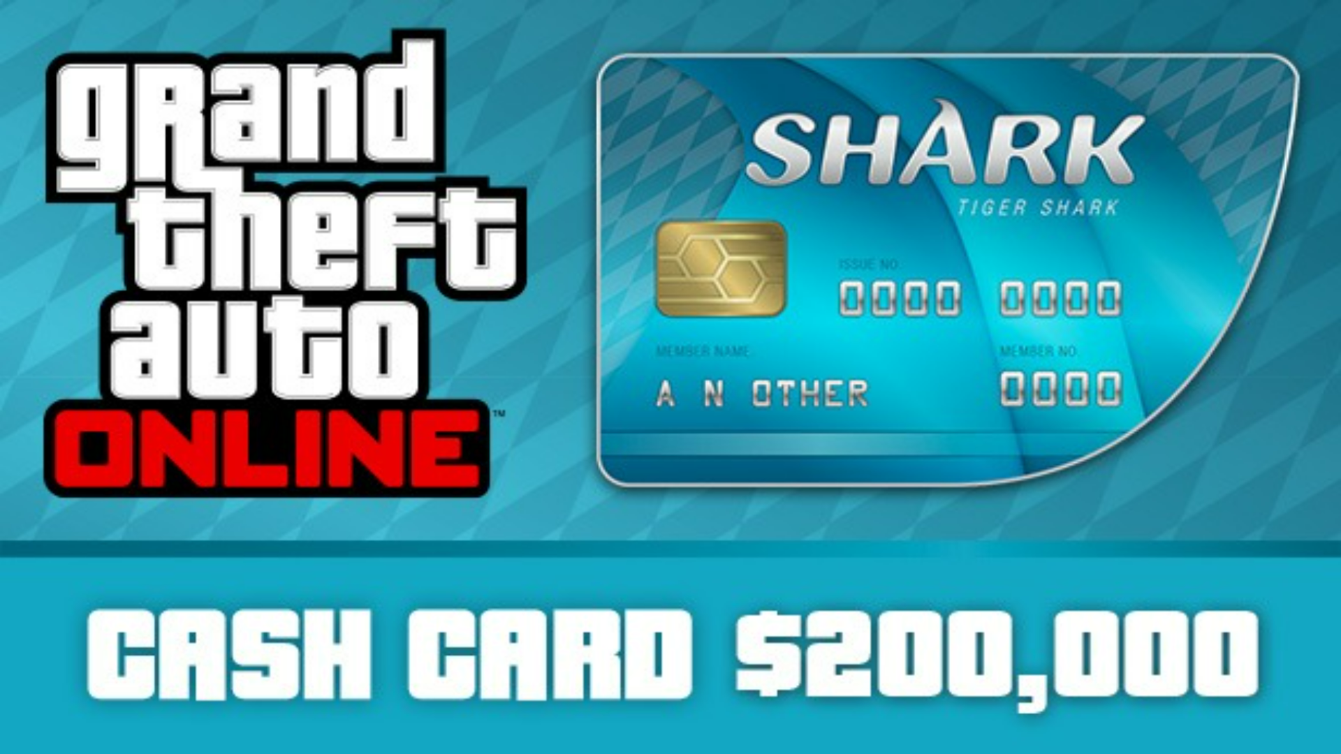 Grand Theft Auto Online - $200,000 Tiger Shark Cash Card PC – Other / Region free