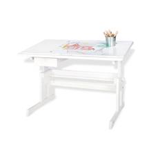 Bureau pour enfants Lena laqué blanc