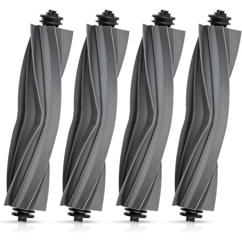 Pack Of 4pcs Main Brush Replacement Parts For L10s 3/gen 2/l40/l50 Ultra Ae/x40 Ultra/x40 Master/x30 Ultra/ E40 Ultra/e30 Ultra Robot Vacuum Cleaner, Brush Additions