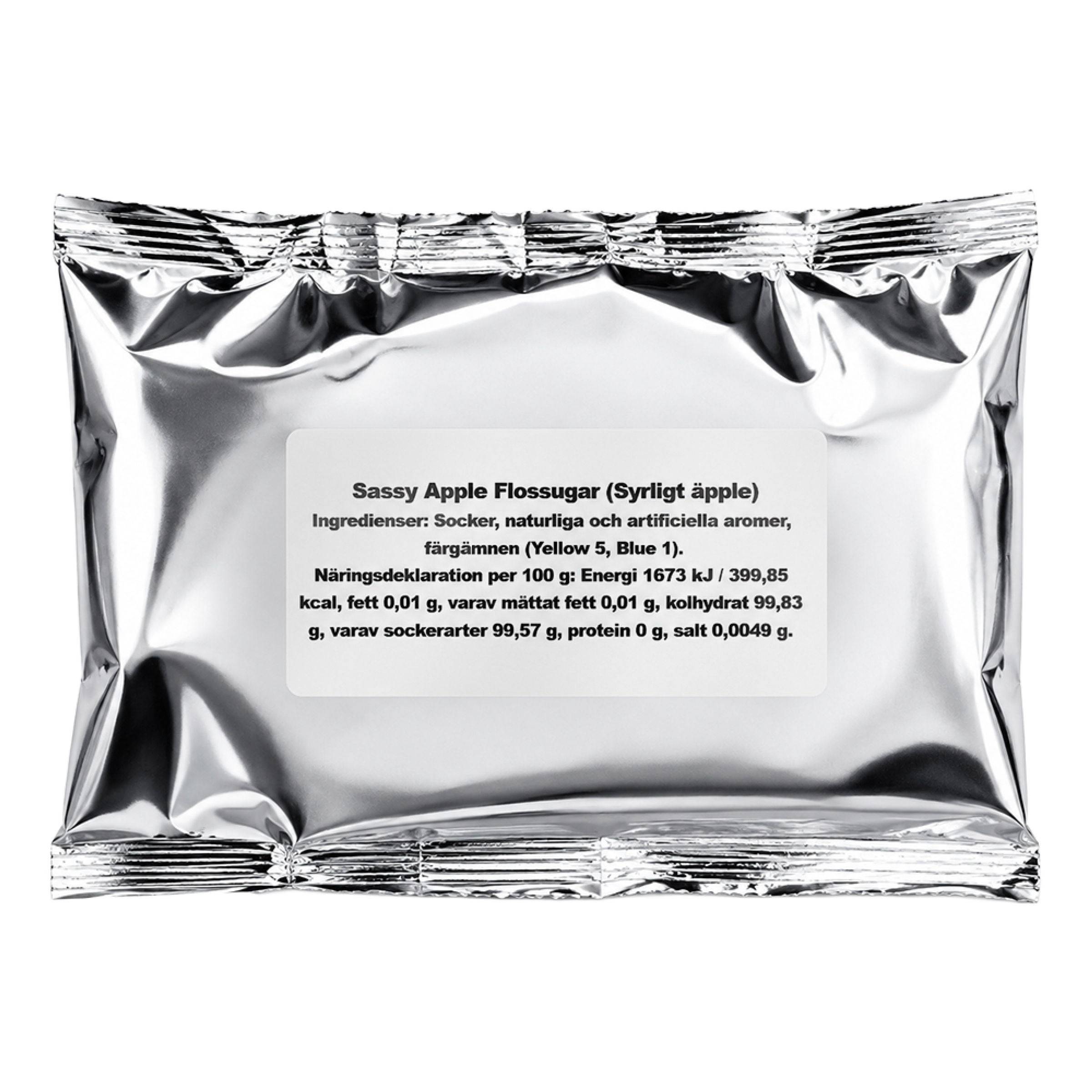 Flossugar Candyflossmix Sassy Apple - 227 g