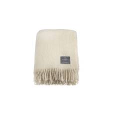 Mohair Pläd Bright White