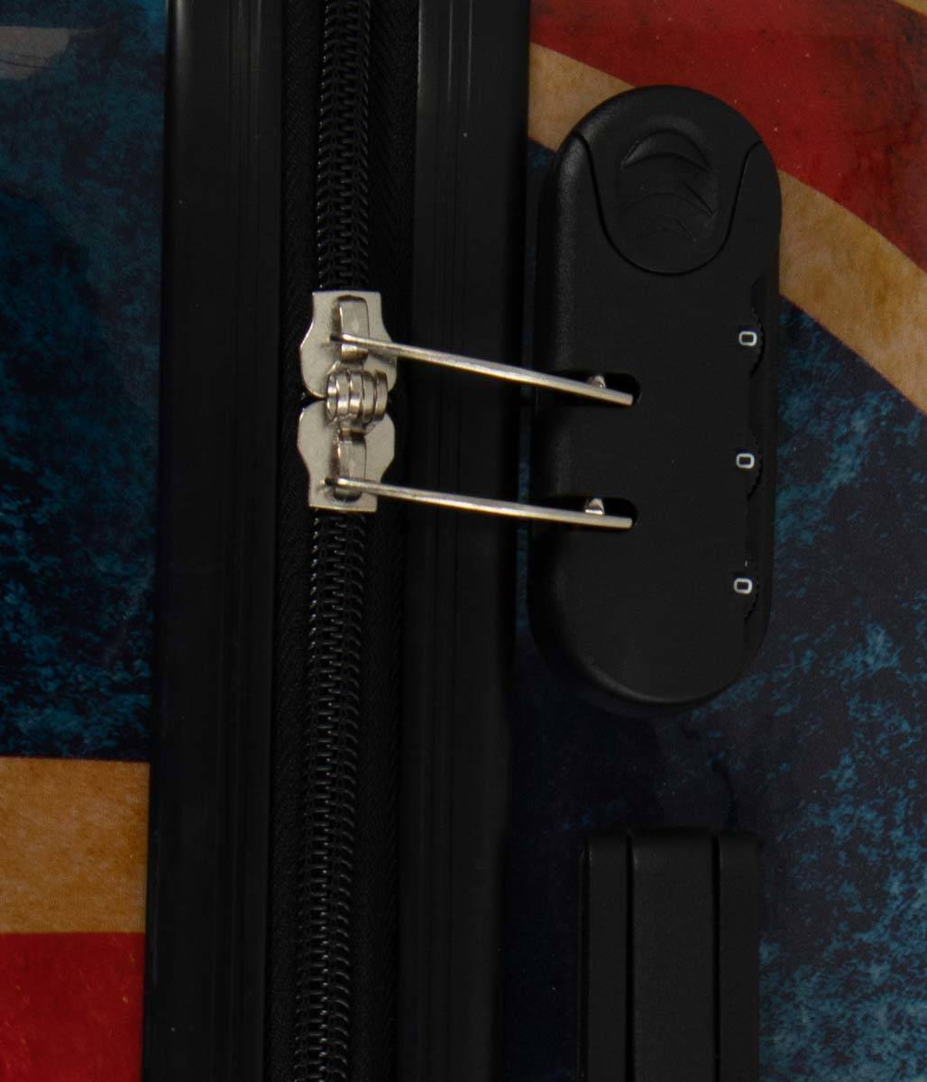 Kuffert - Kuffert med motiv - Union Jack - Hardcase letvægt kuffert