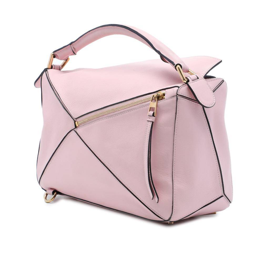 Loewe Vintage Puzzle Stl. - Handväskor Från Magasin - Pink (L 19.50cm x W 29cm x D 12cm)