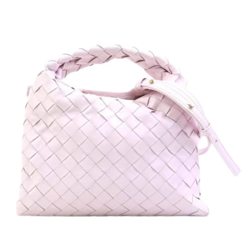 Bottega Veneta Vintage Pre-owned Vintage Håndtaske - Vintage - Dame - Lyserød - ONE SIZE - Tyl