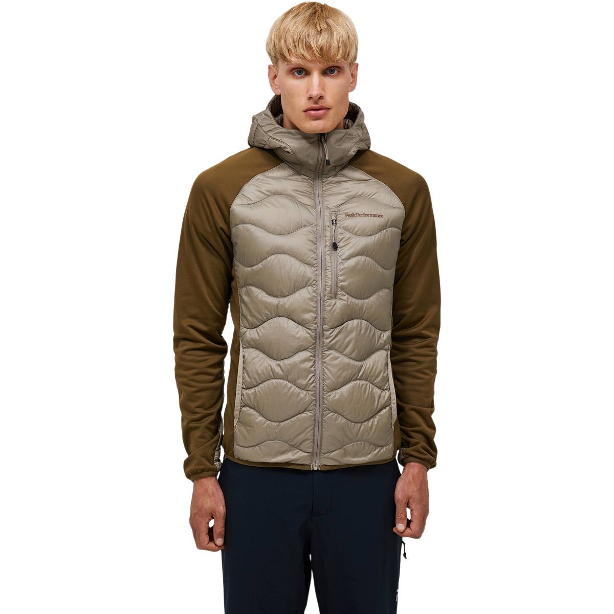 Peak Performance Helium Down Hybrid Hood Dunjakke Herre