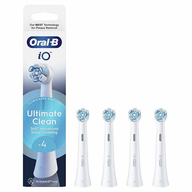 Oral B Testine Di Ricambio Ultimate Clean Io White 4 Pezzi