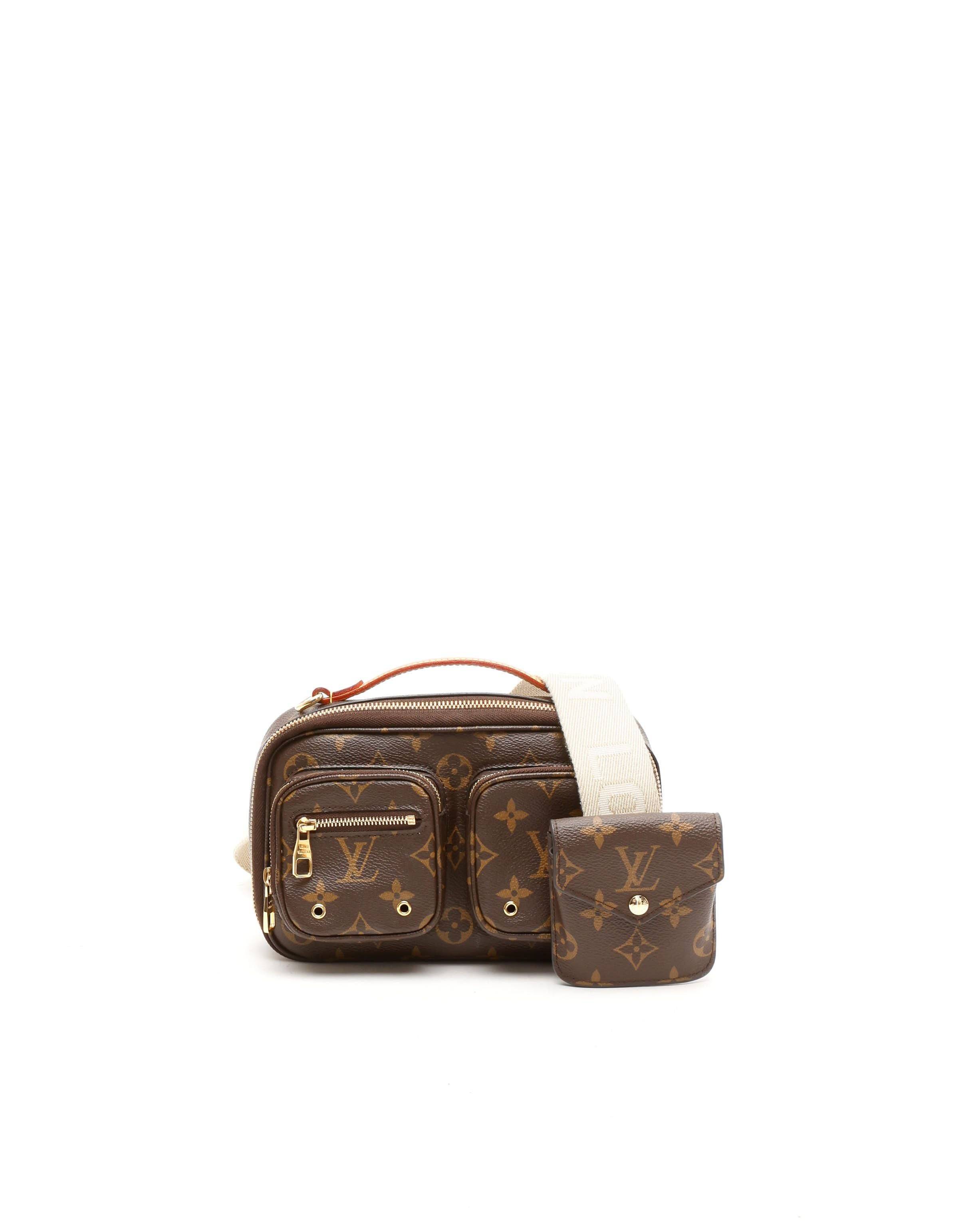 Louis Vuitton Monogram Croisé Utility Crossbody Bag - Brown - One Size