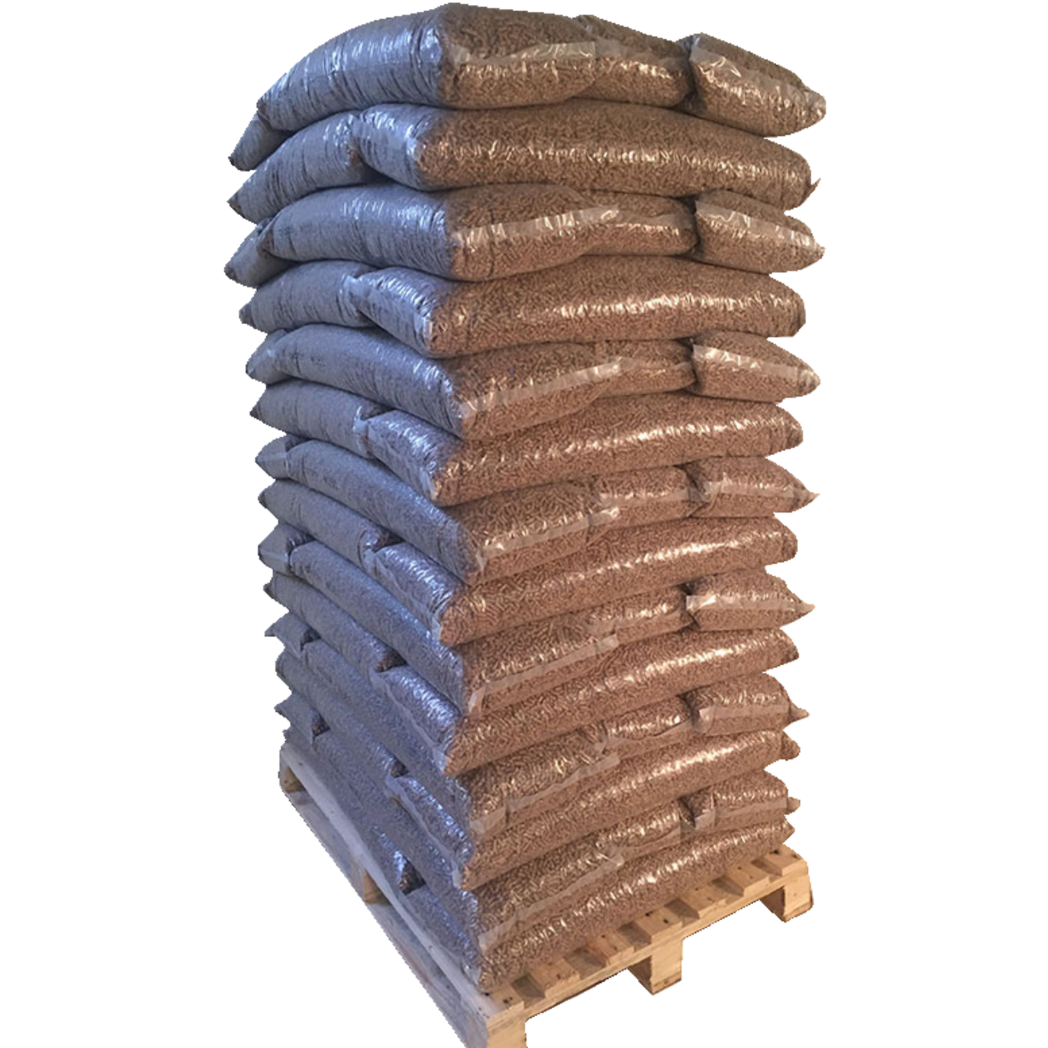Calorius træpiller 6 mm - palle med 896 kg / 56 poser á 16 kg