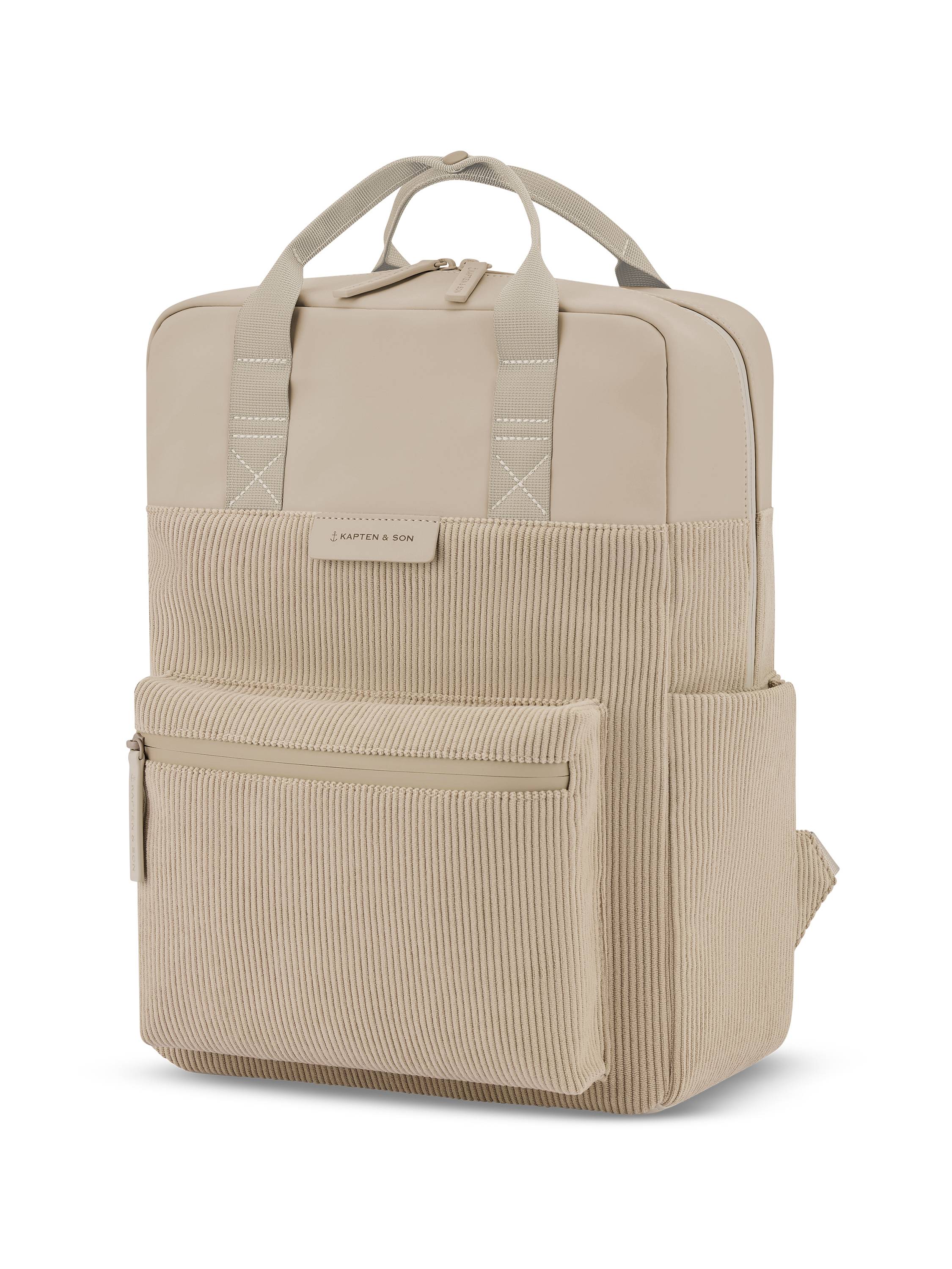 Kapten & Son Bergen Pro Daypack 39 cm Laptoprum  Gul