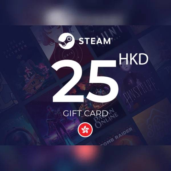 Steam Wallet Gift Card 25 HKD Key - HONG KONG