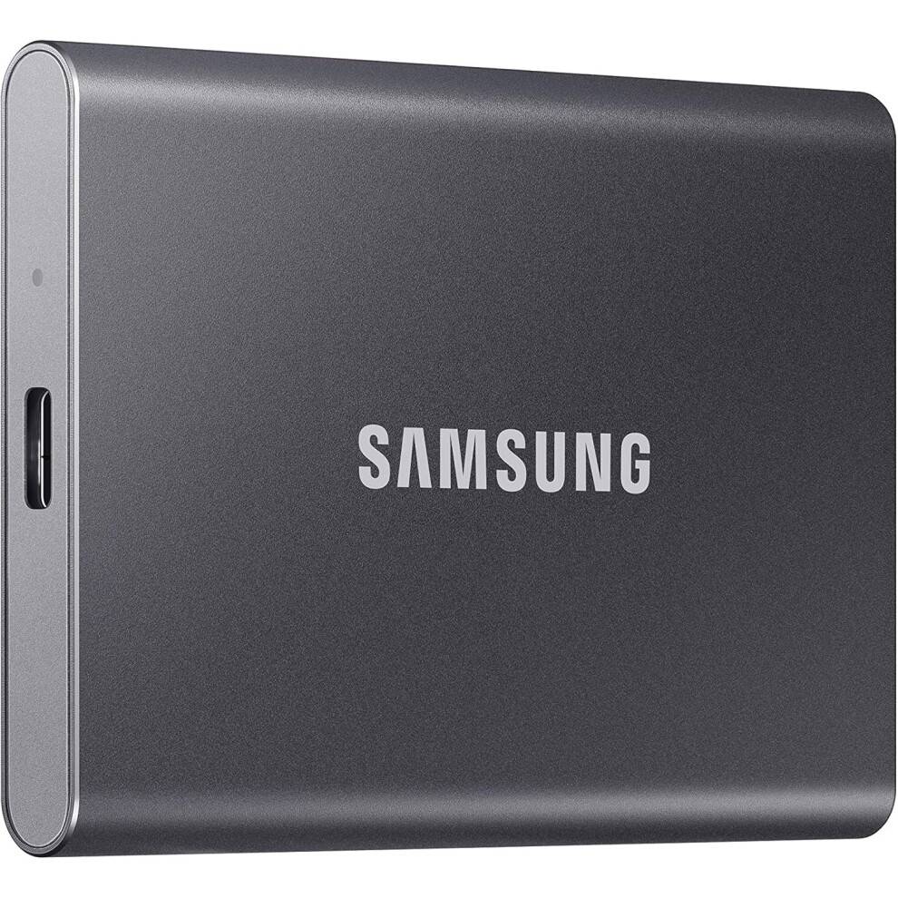 Samsung Portable SSD T7 2TB USB 3.2 Gen 2 Titan Gray MU-PC2T0T/WW