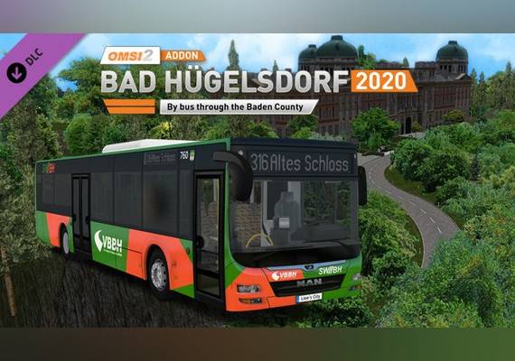 OMSI 2 Add-on Bad Hügelsdorf 2020 (PC) Steam Gift - EU.
