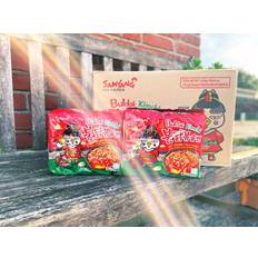 Samyang buldak kimchi ramen 1 kasse 8x5-pak - Instant nudler & kopnudler