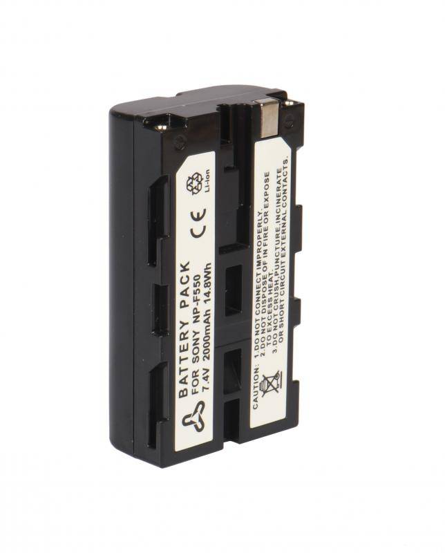 NANLITE BATTERI LI-ION 2000MAH NP-F 550 / 570