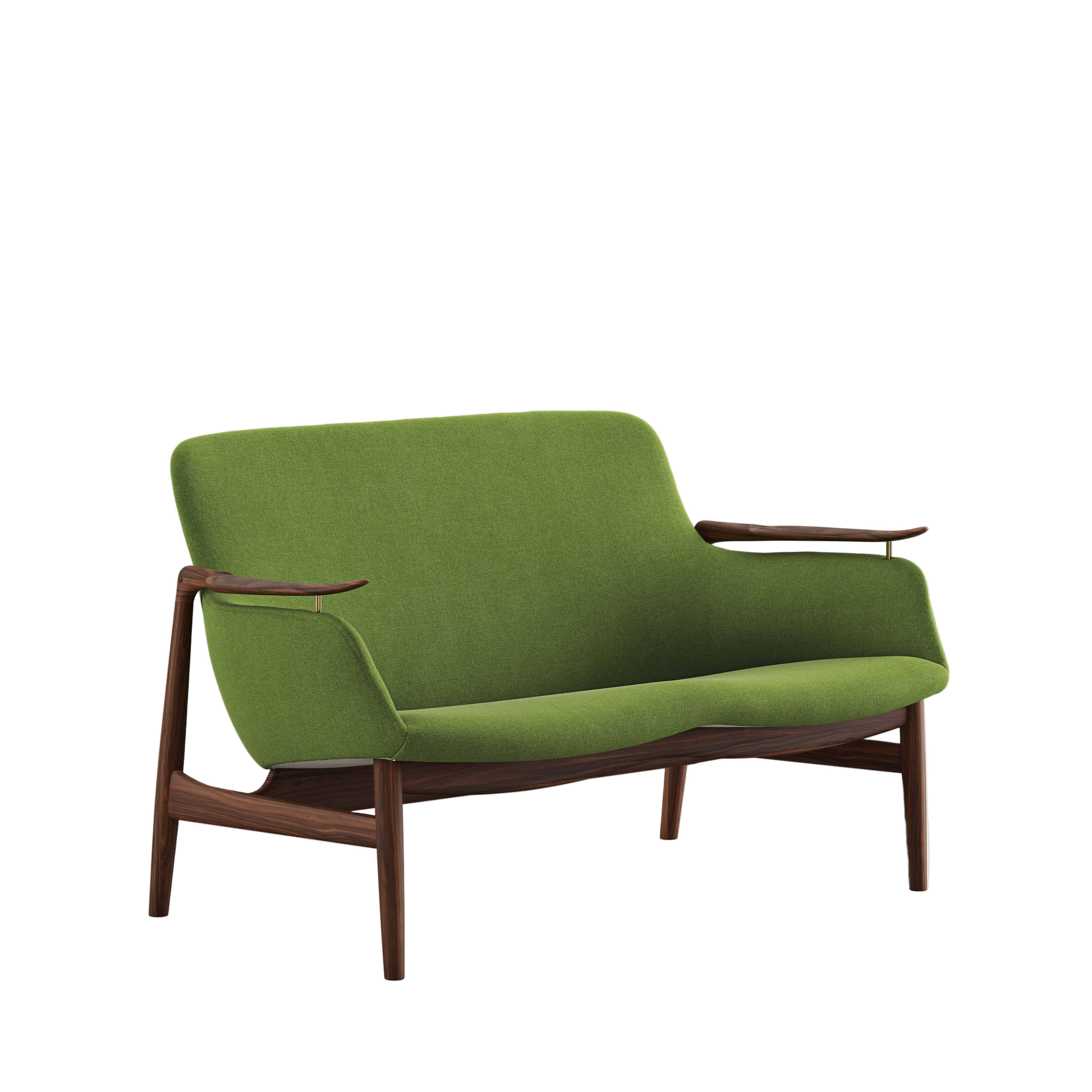 53 sofa, valnød af Finn Juhl Hallingdal 960 - Jacobsen Plus