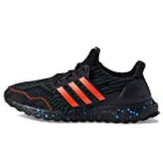 adidas Boy's Ultraboost 5.0 Alphaskin (Big Kid) Shadow Green/Impact Orange/Black 6 Big Kid M