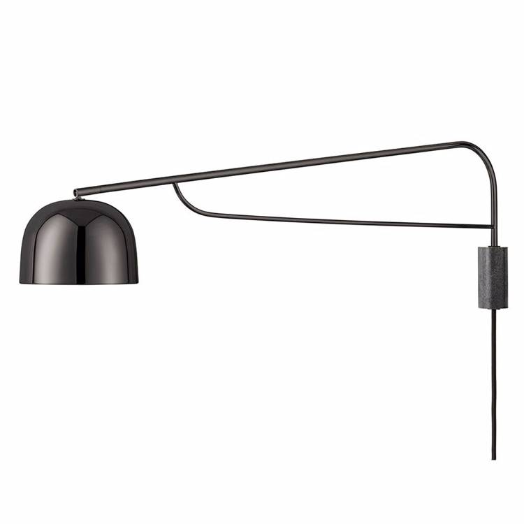 Normann Copenhagen Grant Vägglampa Black 111 cm