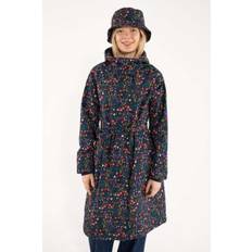 Danelisabeth Raincoat Dk Navy BOTANICAL - XS