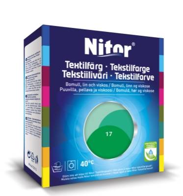 Textilfärg Fixor by Nitor Lime 17