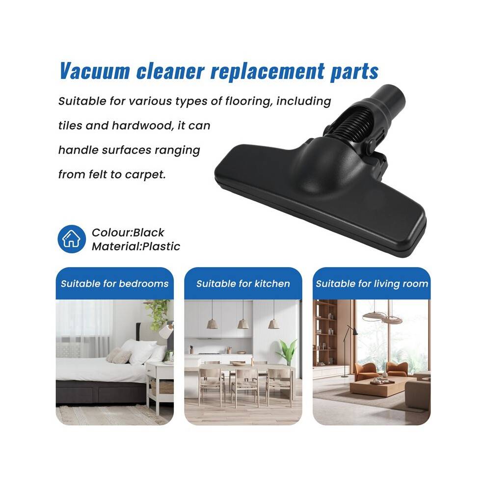 1 1/4Inch 32mm Vacuum Floor Brush Attachment,Universal Vacuum Cleaner Turbo Brush Replacement for Hard Floor,Carpet,Tile