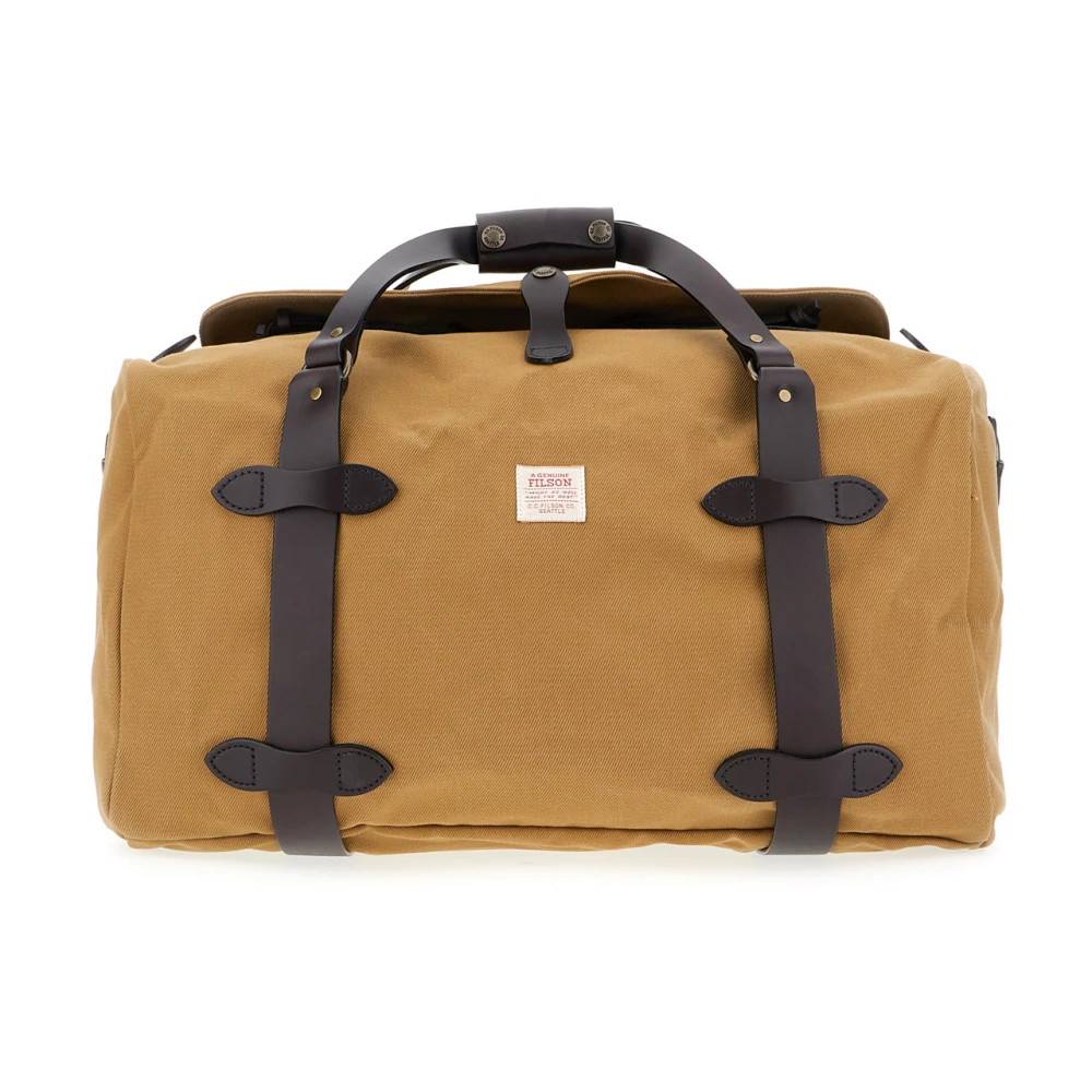 Filson Mellem Stor Duffel Bag - Tasker - Herre - Beige - ONE SIZE - Bomuld