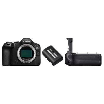 Canon EOS R6 Mark III + BG-R20 battery grip + 1 LP-E6P battery